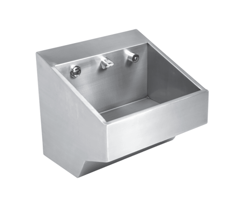 NRB-606W Paslanmaz Çelik Vandal Proof Kübic Lavabo