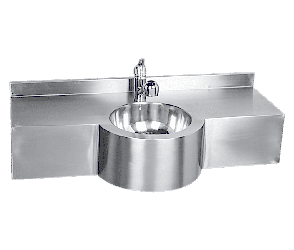 NRB-632C-700-1 Paslanmaz Çelik Tekli Kuaför Lavabosu