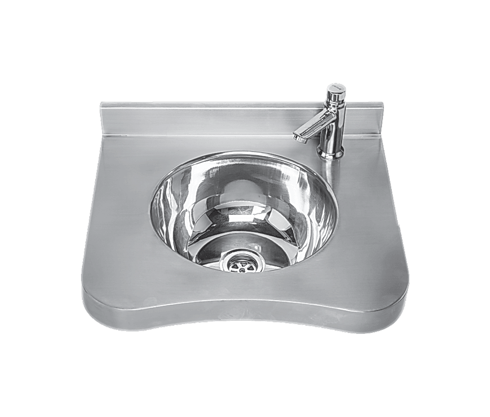 NRB-680R Paslanmaz Çelik Engelli Lavabo
